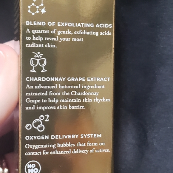 The Route The Party Peel Golden Illuminizing Peel, New - Picture 8 of 15